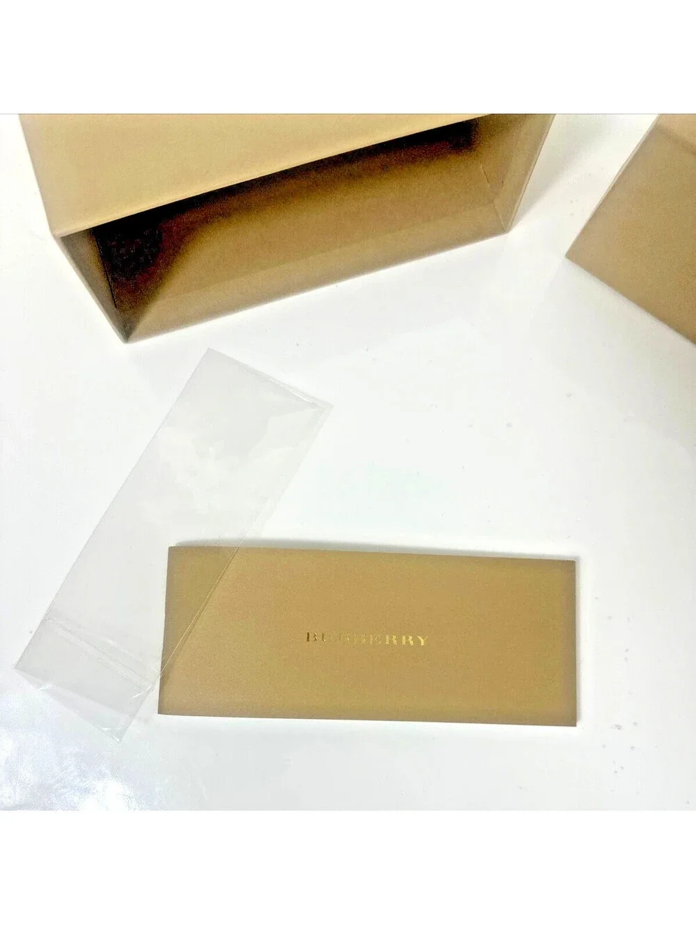 Burberry luxury empty